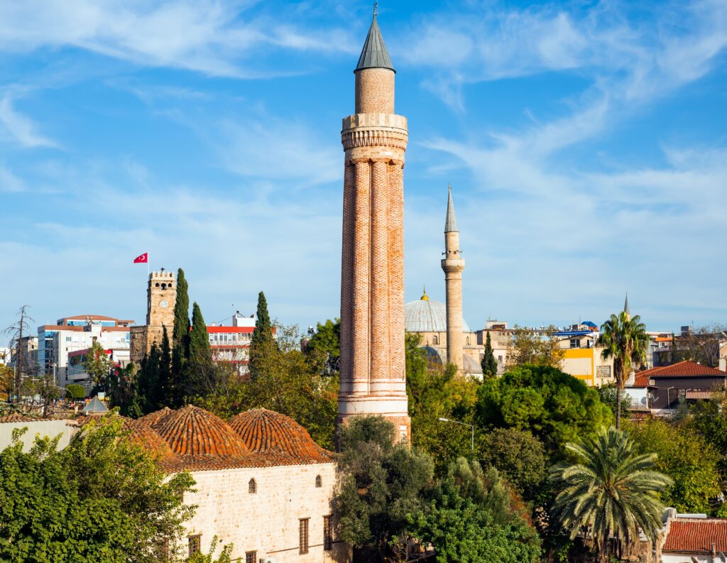 Старый город в Анталии (Калеичи) – что посмотреть? minaret iivli